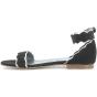 Sandales en cuir femmes - HYPSEE Noir